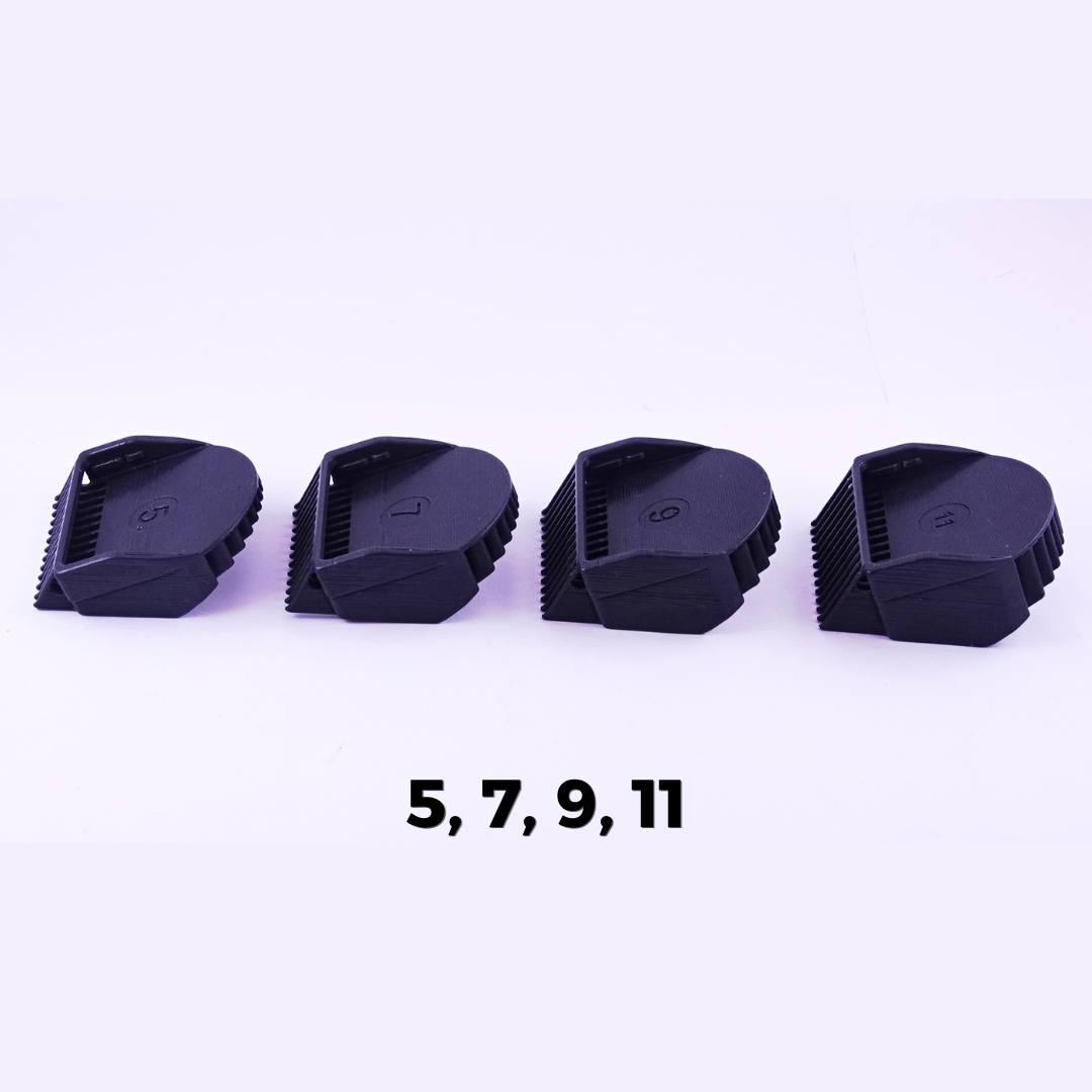 Kammaufsatz 1-11mm für Braun Multigroom MGK3 MGK5 MGK7 BT Typ 5513 5544 17 Zähne