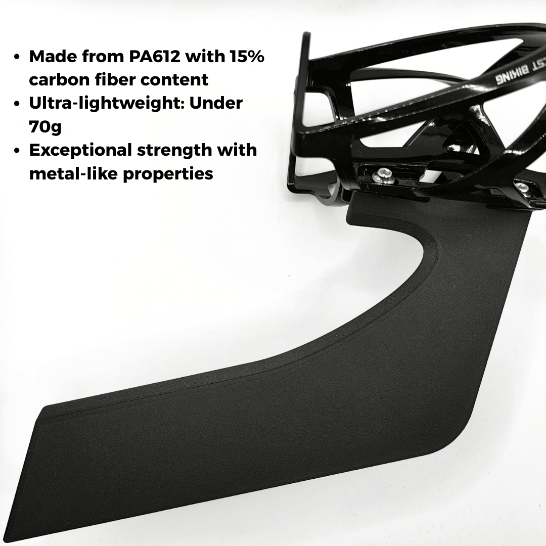 Aero Bottle Cage Mount for Canyon Speedmax | PA612-CF 15% Carbon | Ultra Lightweight 70g | Triathlon Water Bottle Holder