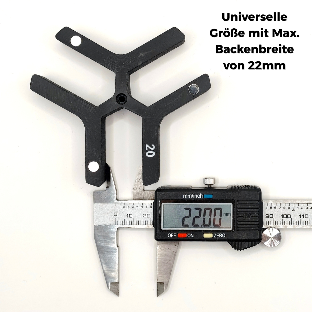 Magnetischer Drehbank Anschlag Set für Drehfutter