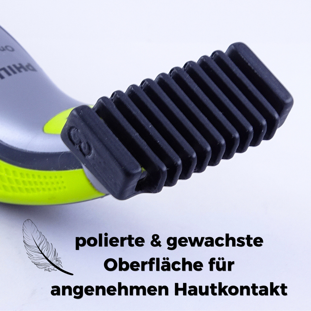 Aufsatz für PHILIPS OneBlade 1-6mm (inkl. 1,5 & 2,5mm) | Hautschonend und Glatt